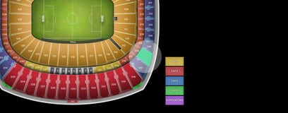 Seat view from Upper