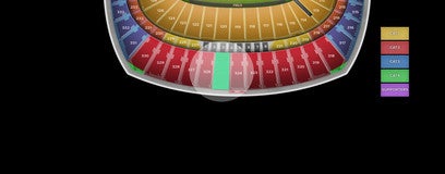 Seat view from Upper