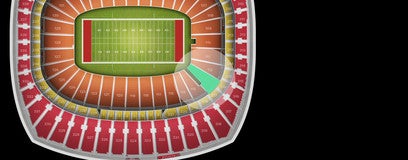 Seat view from Field Redzone