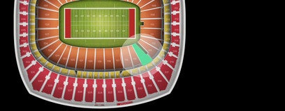 Seat view from Field Redzone