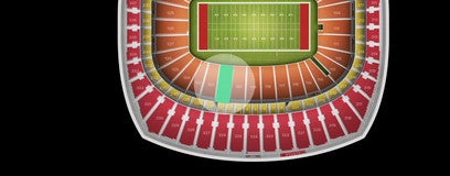 Seat view from Field Sideline
