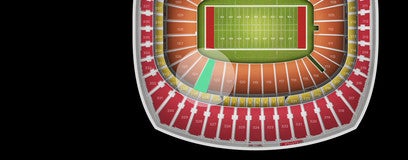 Seat view from Field Redzone
