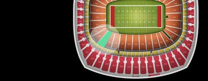 Seat view from Field Redzone