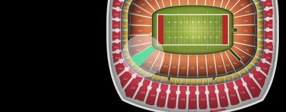 Seat view from Field Redzone