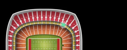 Seat view from Redzone
