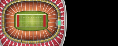 Seat view from Touchdown Zone