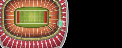 Seat view from Touchdown Zone