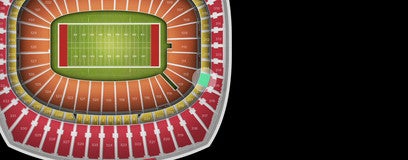 Seat view from Touchdown Zone
