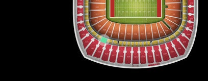 Seat view from Redzone