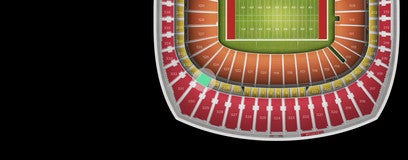 Seat view from Redzone