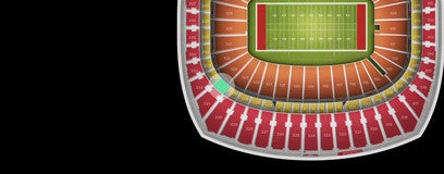 Seat view from Touchdown Zone