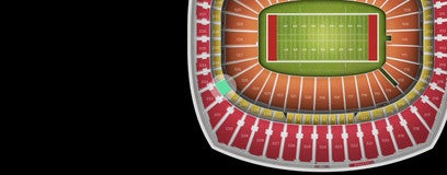 Seat view from Touchdown Zone