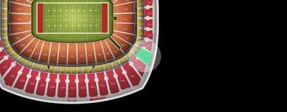 Seat view from Upper Touchdown Zone
