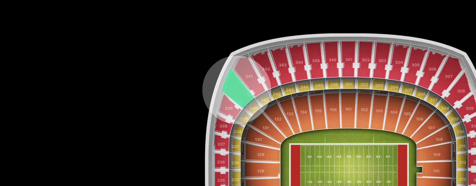 Seat view from Upper Redview