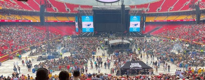 Seat view from Field Touchdown Zone