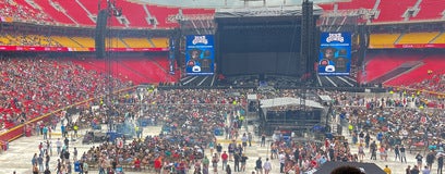 Seat view from Field Touchdown Zone