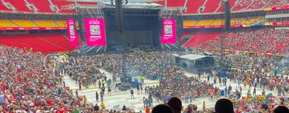 Seat view from Field Touchdown Zone
