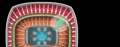 Seat view from Field Redzone