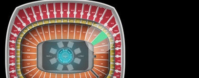 Seat view from Field Redzone
