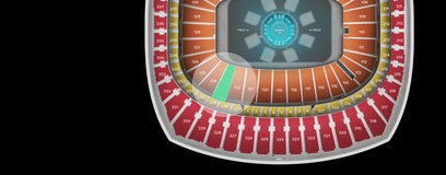 Seat view from Field Redzone