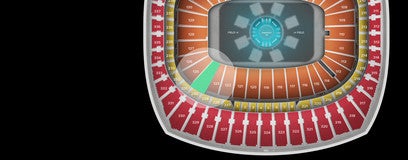 Seat view from Field Redzone