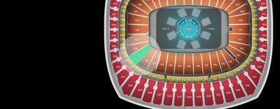 Seat view from Field Redzone