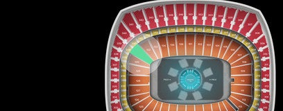 Seat view from Field Redzone