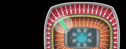 Seat view from Field Redzone