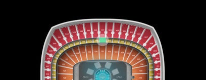 Seat view from Sideline Select Fifty