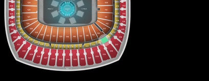 Seat view from Redzone