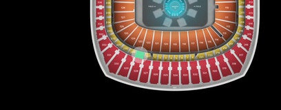 Seat view from Sideline Select