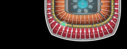 Seat view from Redzone