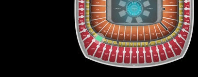 Seat view from Redzone