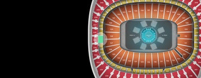 Seat view from Touchdown Zone
