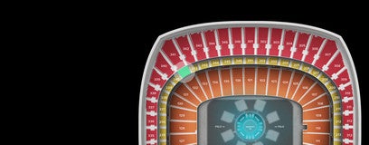 Seat view from Redzone