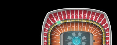Seat view from Redzone