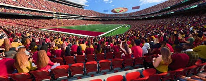 Seat view from Field Red Zone