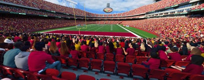 Seat view from Field Touchdown