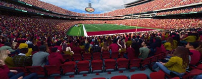 Seat view from Field Red Zone