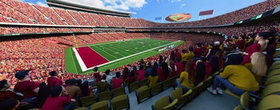 Seat view from Club Red Zone