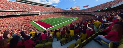 Seat view from Club Red Zone