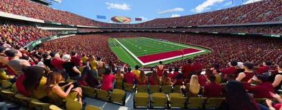 Seat view from Club Red Zone