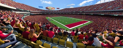 Seat view from Club Red Zone