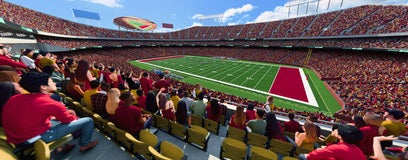 Seat view from Club Sideline
