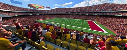 Seat view from Club Sideline