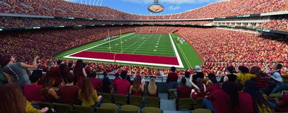 Seat view from Club Touchdown