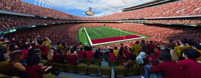 Seat view from Club Red Zone
