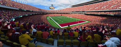 Seat view from Club Red Zone