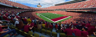 Seat view from Club Red Zone