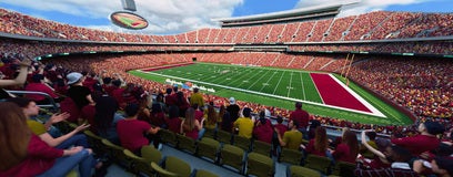 Seat view from Club Touchdown